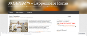 393 4719279 Tappezziere Roma